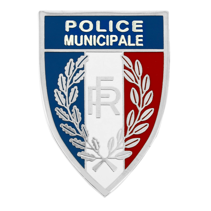 Insigne métallique de coiffure