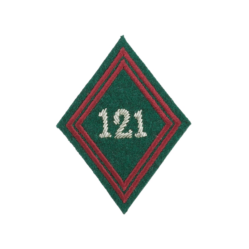 Losange de bras régiment cannetille