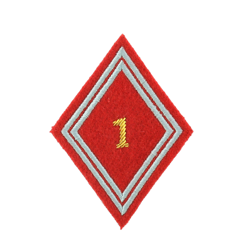 Losange de bras régiment cannetille
