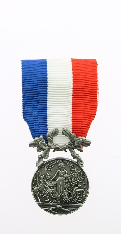 Medaille Acte de Courage et Devouement ARGENT 2eme Classe