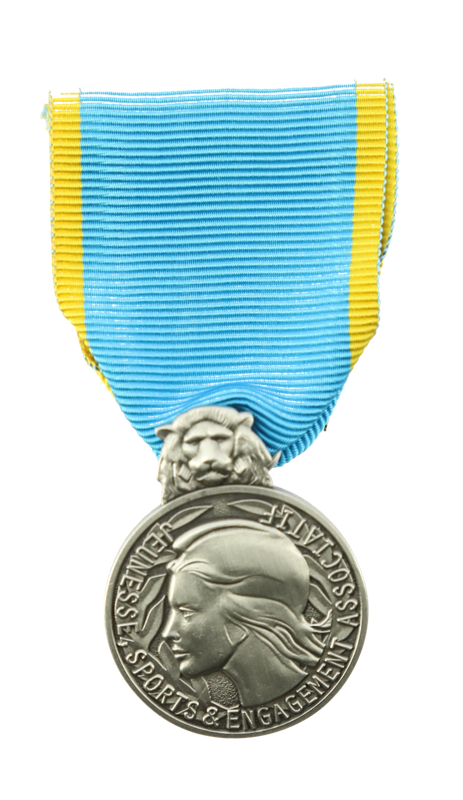 Médaille de la jeunesse, des sports et de l'engagement associatif Argent