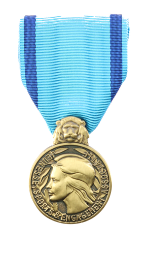 Médaille de la jeunesse, des sports et de l'engagement associatif Bronze