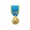 medaille ordonnance jeunesse et sport bronze dore avec rosette