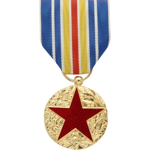 Médaille Insigne des Blesses Militaire étoile émaillée rouge