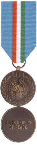 Médaille ONU Cote d'Ivoire 2° mandat ONUCI
