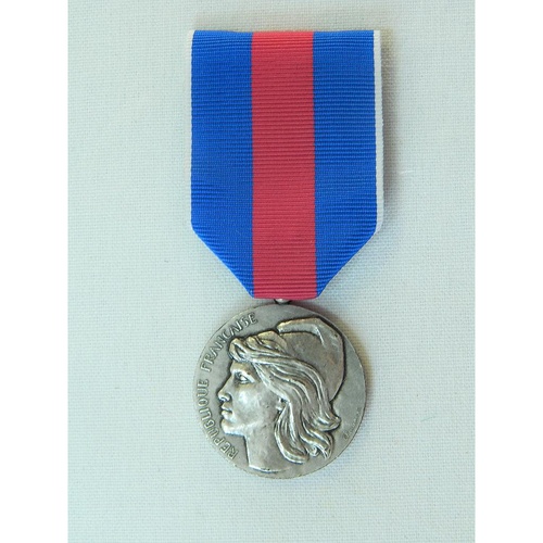 Médaille Service militaire volontaire SMV Argent