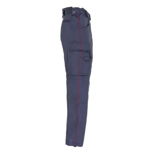 PANTALON AMPLE MARINE MAT