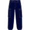 PANTALON AMPLE MARINE MAT