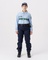 PANTALON AMPLE MARINE MAT PANTALON AMPLE MARINE MAT