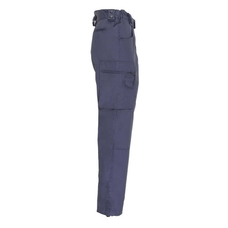 PANTALON AMPLE MARINE MAT