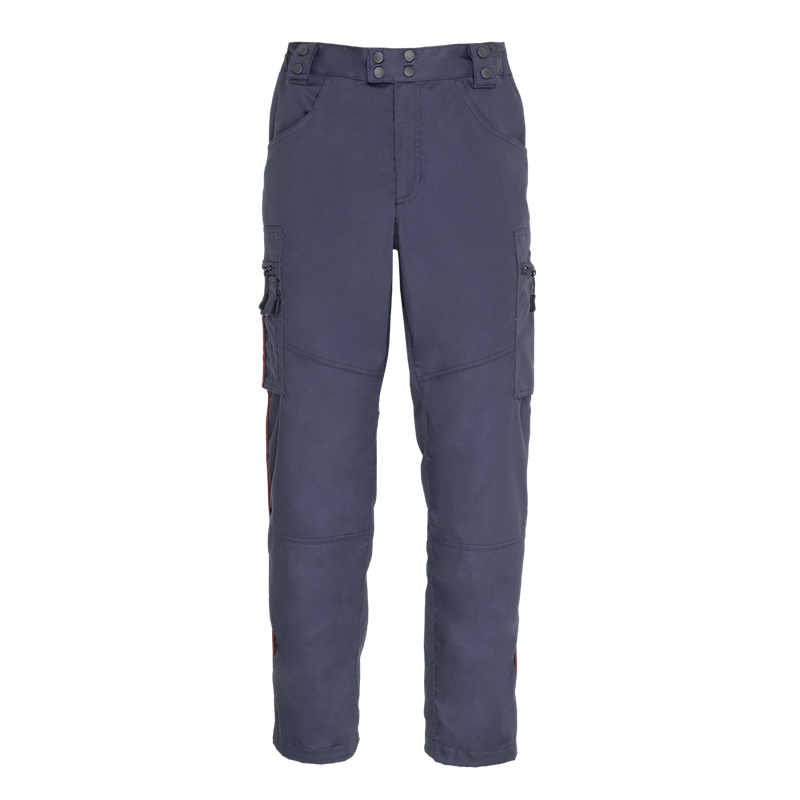 PANTALON AMPLE MARINE MAT