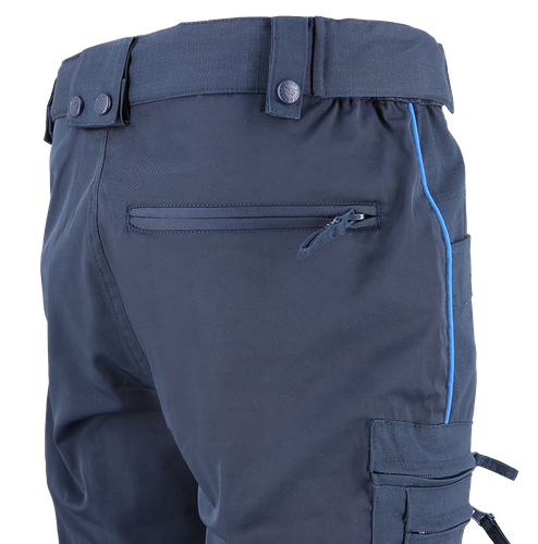 PANTALON BI-MATIERE RIPSTOP MARINE