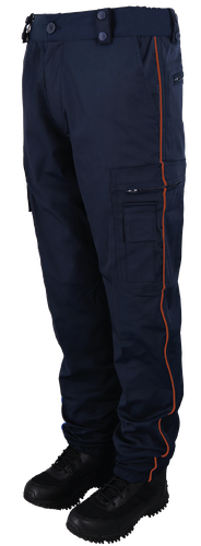 PANTALON ELASTHANE LONDON MAT - MARINE