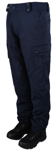 PANTALON ELASTHANE LONDON MAT - MARINE