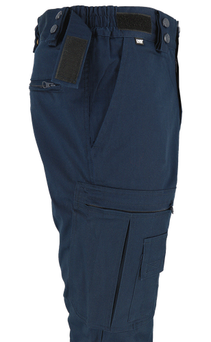 PANTALON ELASTHANE LONDON MAT - MARINE