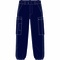 PANTALON MI-SAISON AMPLE MARINE MAT