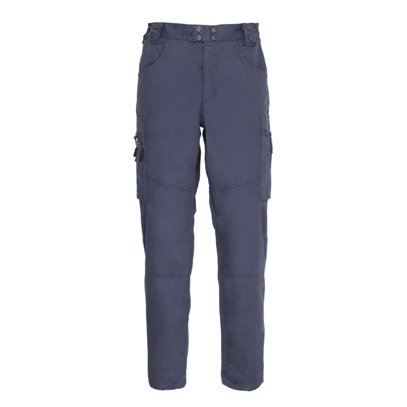 PANTALON MI-SAISON AMPLE MARINE MAT