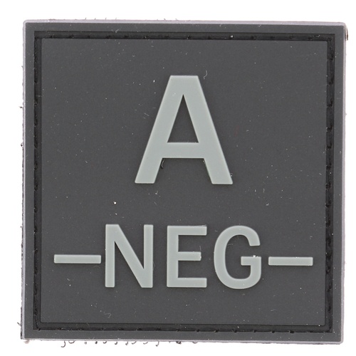 Patch groupe sanguin PVC 5*5