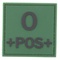 Patch groupe sanguin PVC 5*5