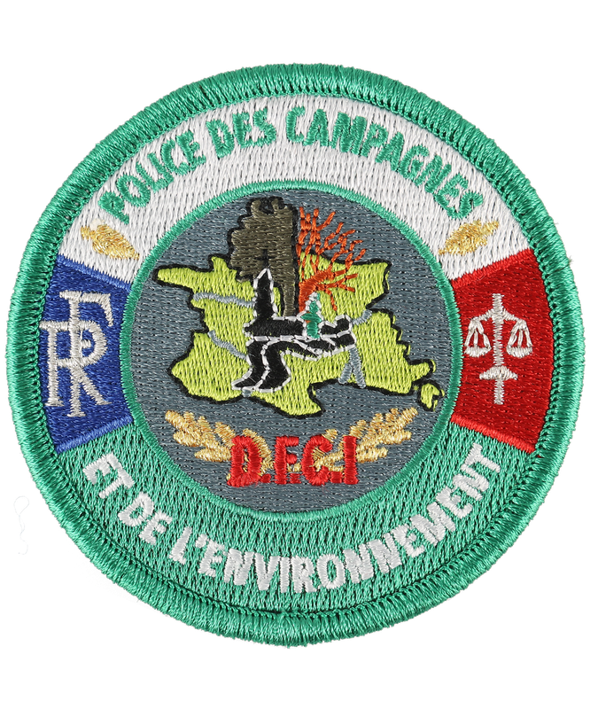 Patch rond Police des campagnes