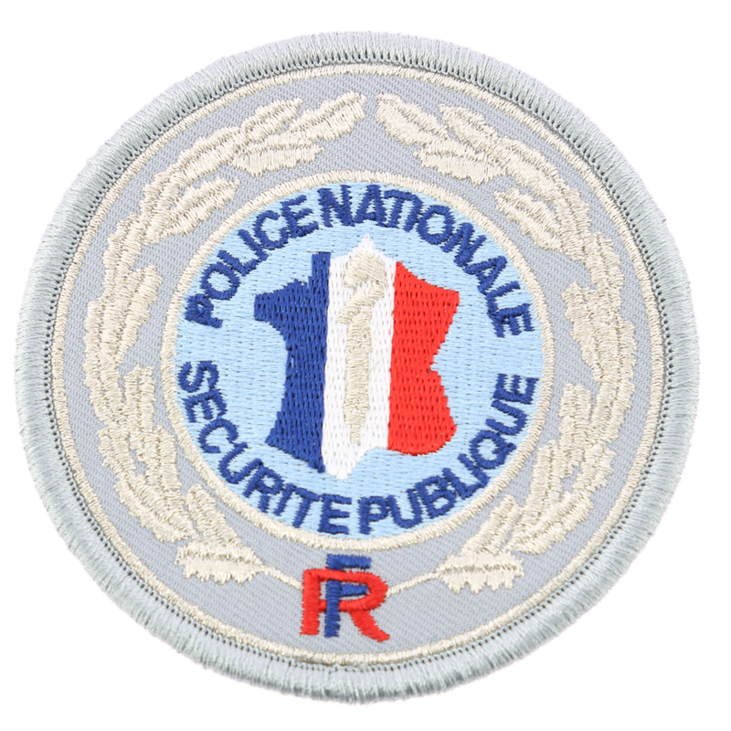 Patch rond sécurité publique RF