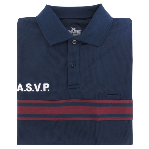 Polo CLIMLIGNE respirant manches courtes