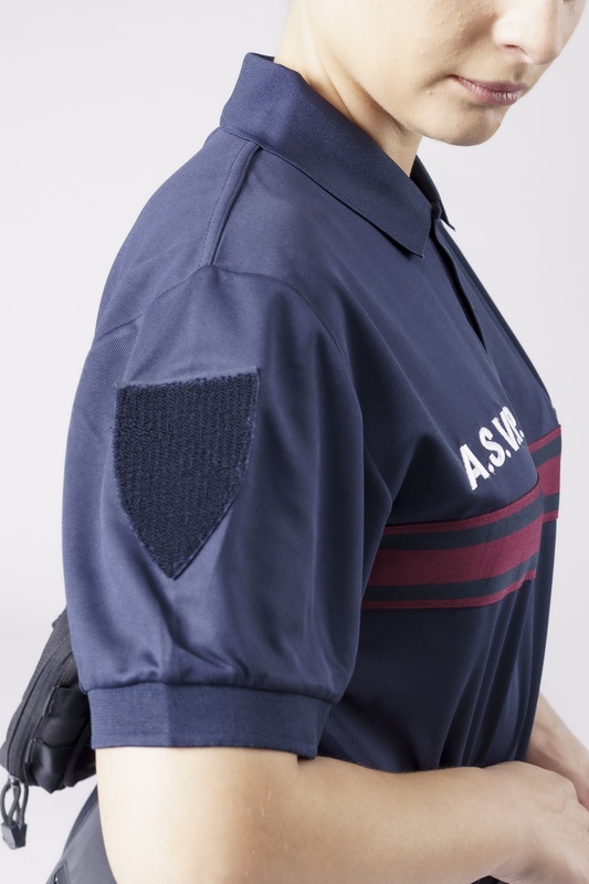 Polo CLIMLIGNE respirant manches courtes