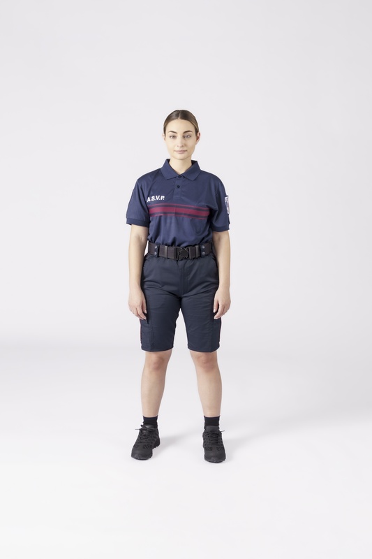 Polo CLIMLIGNE respirant manches courtes
