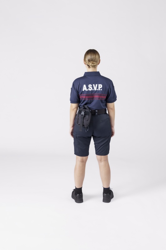 Polo CLIMLIGNE respirant manches courtes