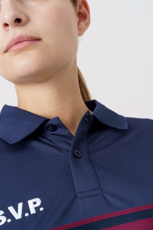 Polo CLIMLIGNE respirant manches longues