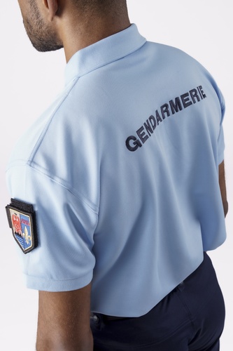 Polo Gendarmerie Allege MC Homme