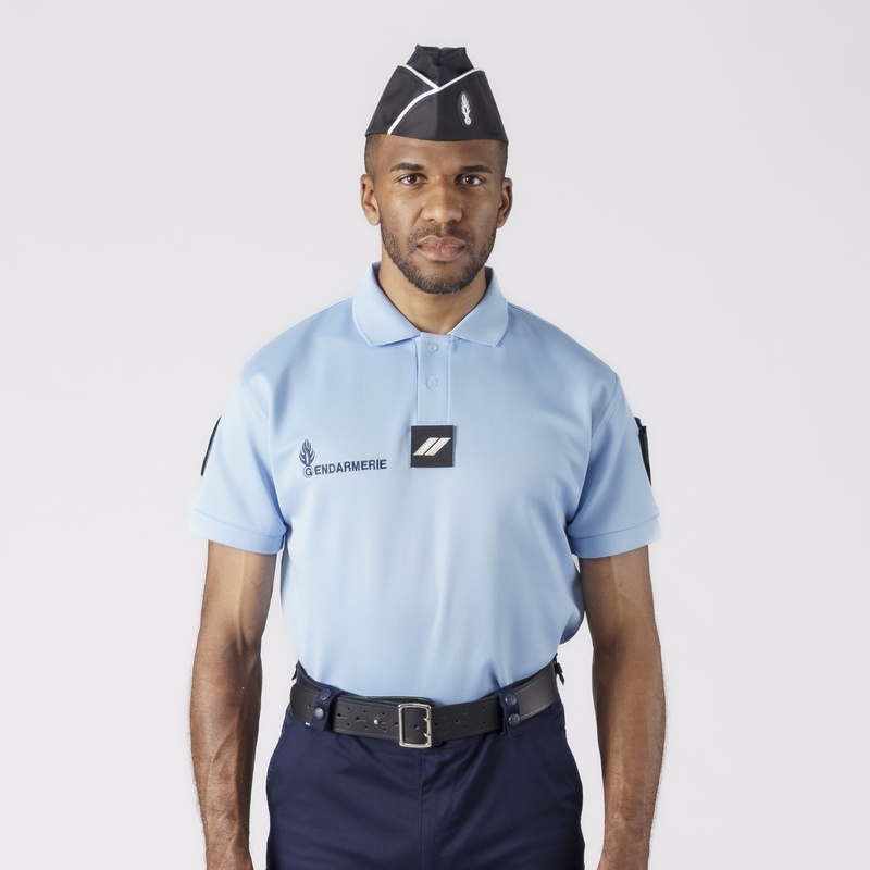 Polo Gendarmerie Allege MC Homme