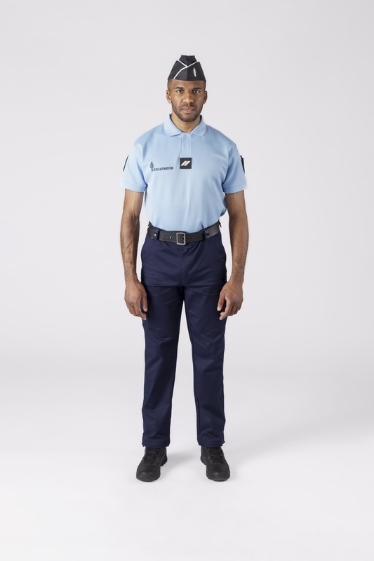 Polo Gendarmerie Allege MC Homme