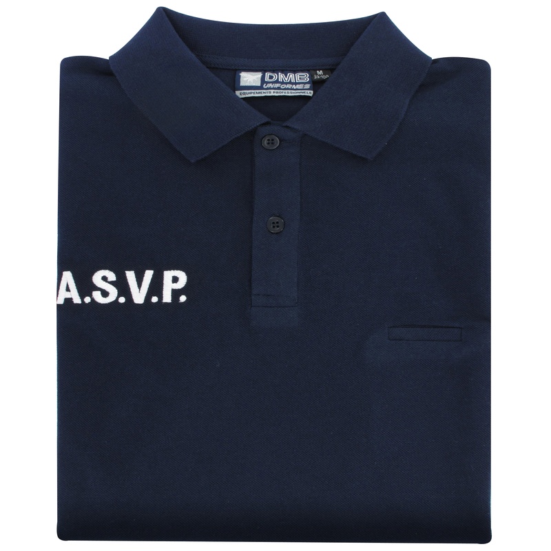 Polo manches courtes coton/polyester