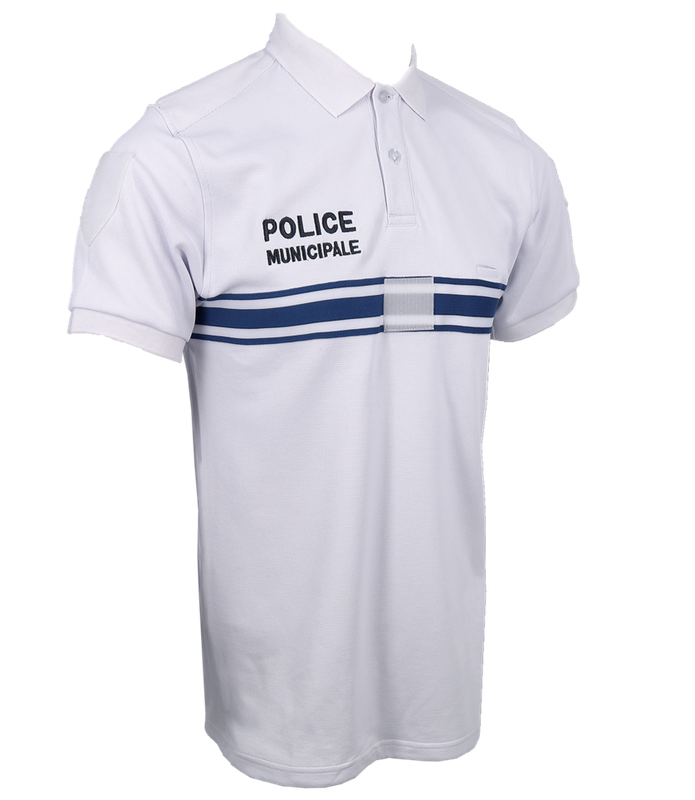 Polo manches courtes double face