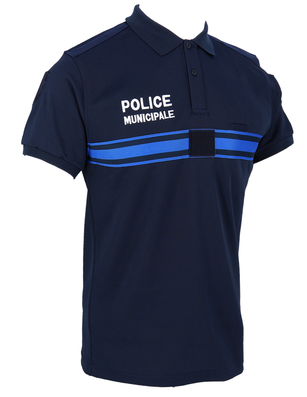 Polo manches courtes double face