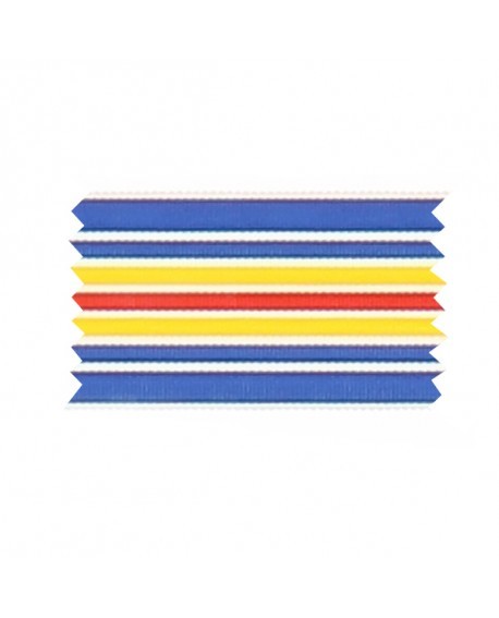 Ruban médaille Insigne des Blessés Militaire étoile emaillée rouge