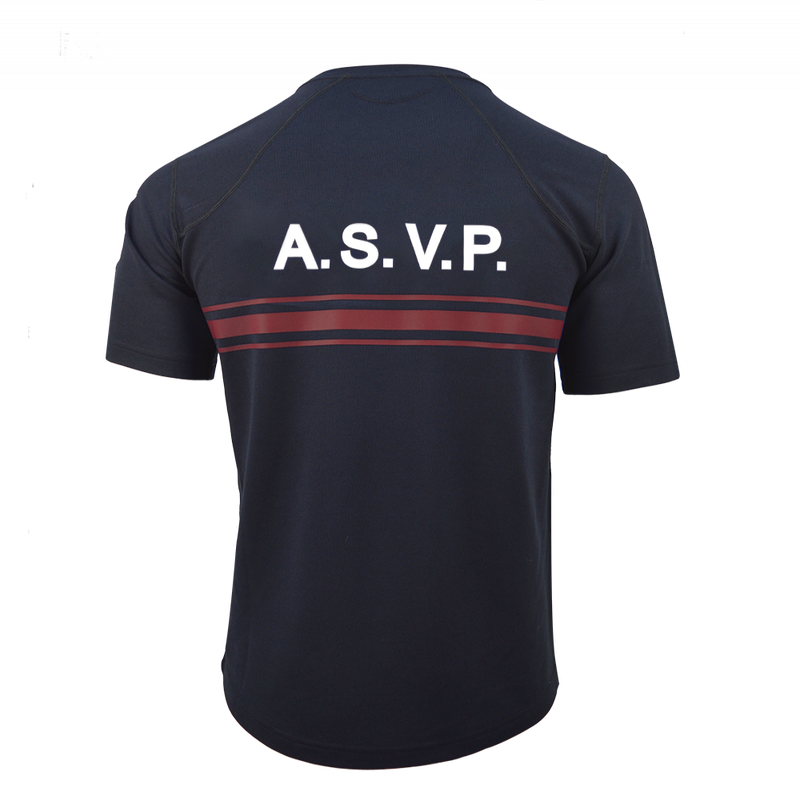 T-SHIRT MARINE - 3B.Bdx - ASVP - MESH
