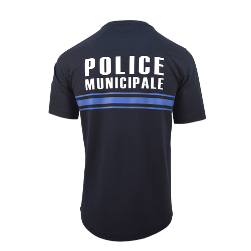 T-SHIRT MARINE BAMBOU- 3.B.Git - P.M. - MESH