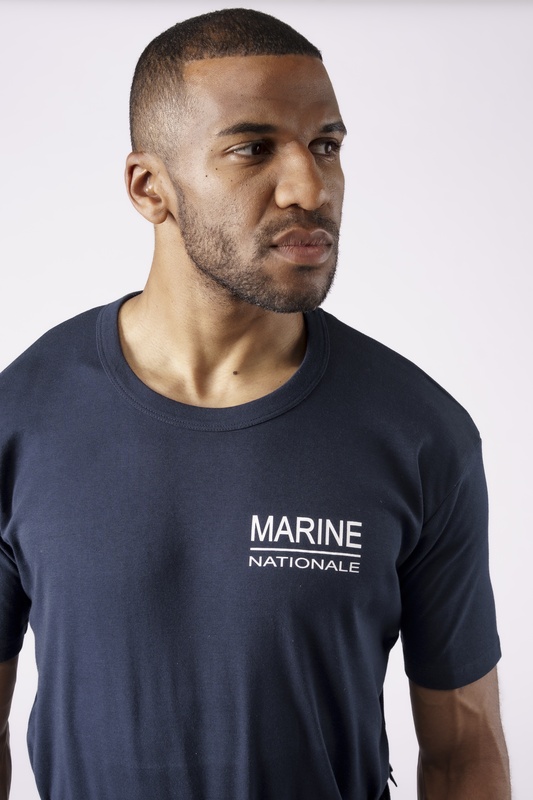 T-shirt Marine Nationale coton bio