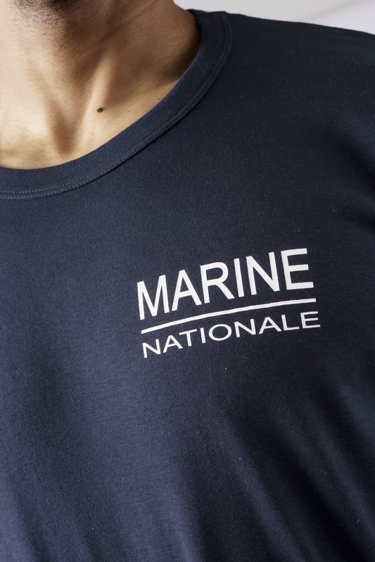 T-shirt Marine Nationale coton bio
