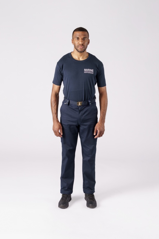 T-shirt Marine Nationale coton bio