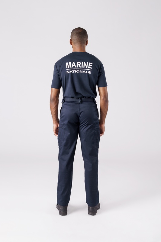 T-shirt Marine Nationale coton bio